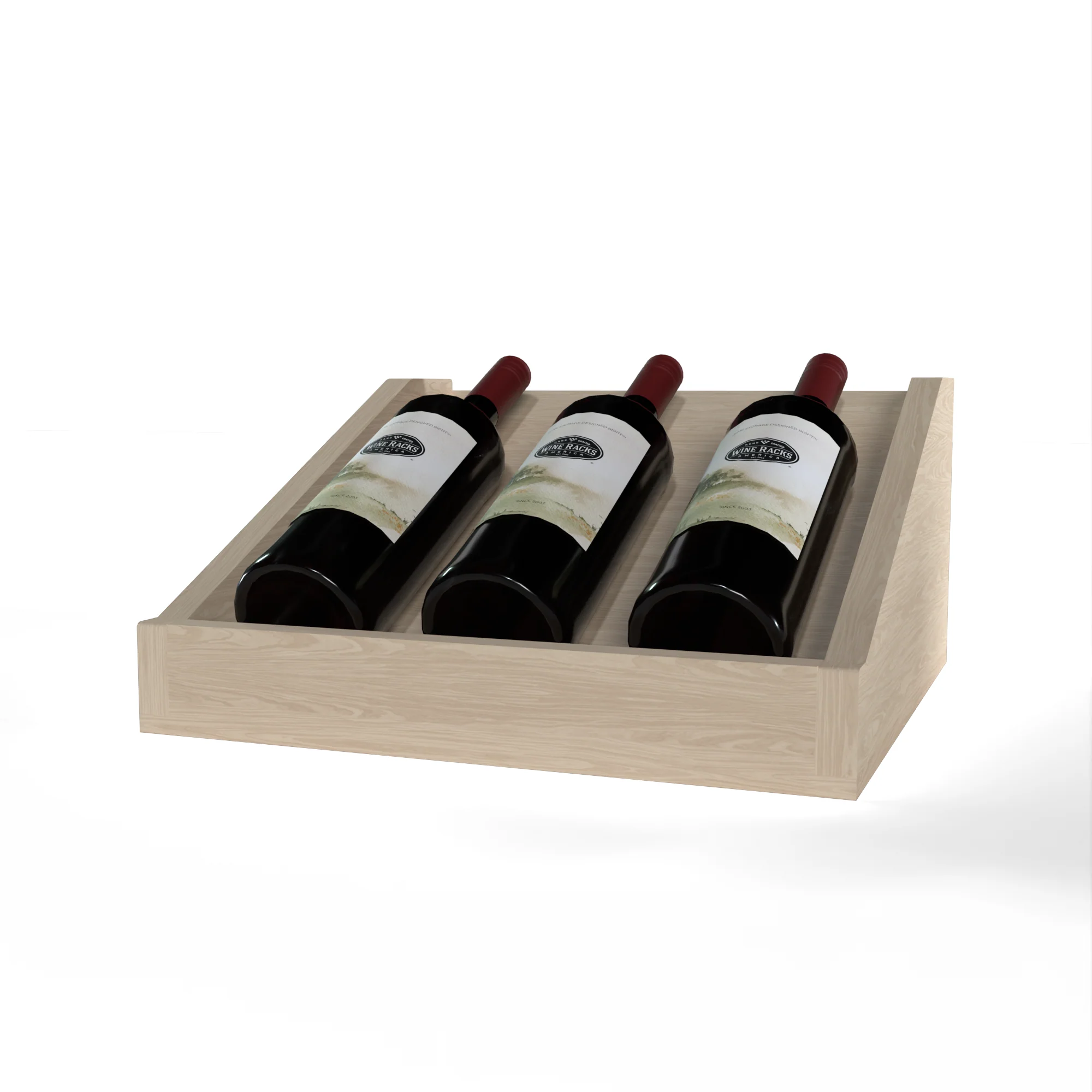 GrandCellar™ - 3 Column Full-Depth Display Top - 7"